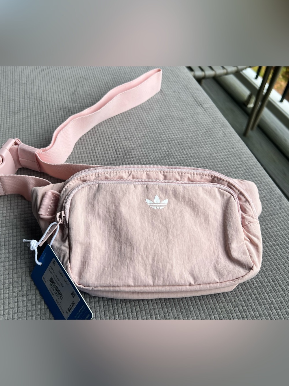 adidas Originals Light Pink Crossbody Waist Bag